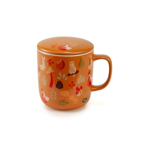 Cerca Offerte di Neavita warmy tea infusiera in ceramica arancione con filtro in acciaio, 380 ml e acquista online