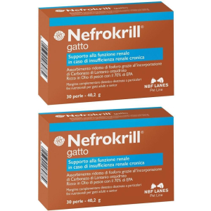 Cerca Offerte di nefrokrill gatto 30 perle 2x40,2 g e acquista online