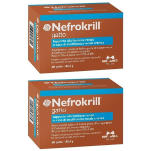 Cerca Offerte di nefrokrill gatto 60 perle 2x80 g e acquista online