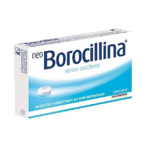 neoborocillina*16 pastiglie 1,2 mg + 20 mg bugiardino cod: 022632145 