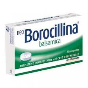 neoborocillina balsamo 16 pastiglie bugiardino cod: 024960039 