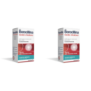 Cerca Offerte di neoborocillina gola dolore flurbiprofene spray gusto menta set da 2 2x e acquista online
