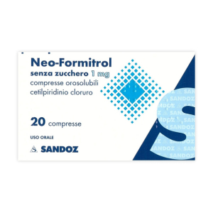 neoformitrol 20 compresse orosol senza bugiardino cod: 032250021 