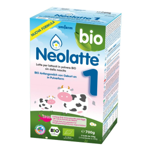 neolatte 1 bio arancia 2bustx350g bugiardino cod: 982725943 