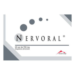 nervoral 20 compresse medial group bugiardino cod: 930855198 