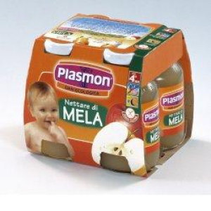 plasmon nettare mela 4 x 125 ml bugiardino cod: 908107055 