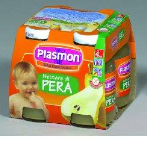 plasmon nettare di pera 4 x 125 ml bugiardino cod: 908107675 