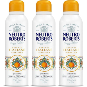 Cerca Offerte di neutro roberts essenze italiane deodorante spray siracusa 200ml 3x200 e acquista online