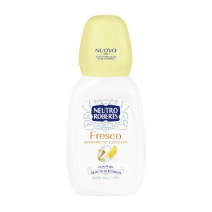 Neutro roberts fresco bergamatto e zenzero deodorante anti-odore 48 ore 75 ml