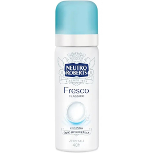 Neutro roberts fresco classico deodorante spray zero sali di alluminio 50 ml