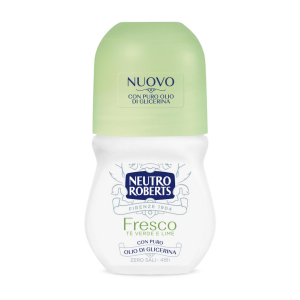 Neutro roberts fresco tè verde e lime deodorante anti-odore 48 ore roll-on 50 ml