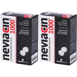 Cerca Offerte di neviacin 1000 20 compresse effervescenti 2x20 pz effervescen e acquista online
