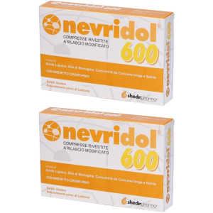 Cerca Offerte di nevridol 600 set da 2 2x30 pz compresse rivestite con film e acquista online