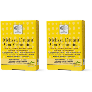 Cerca Offerte di new nordic melissa dream con melatonina compresse 2x42,5 g e acquista online