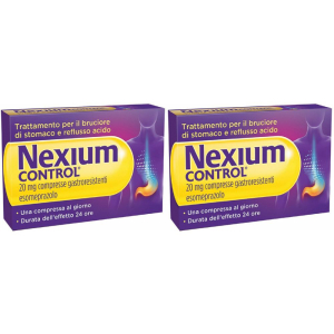 Cerca Offerte di nexium control 20 mg compresse gastroresistenti set da 2 2x7 pz compre e acquista online
