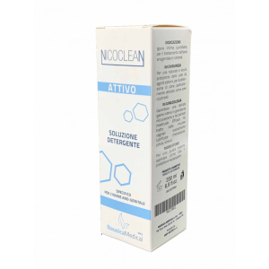 nicoclean attivo detergente liquido 200ml bugiardino cod: 942129812 