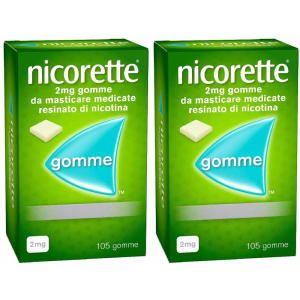 Cerca Offerte di nicorette 2 mg gomme da masticare medicate set 2x105 pz gomme mas e acquista online