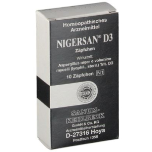 nigersan d3 10 supposte sanum bugiardino cod: 800106320 