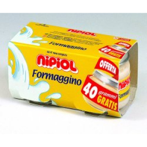 nipiol omogeneizzato formaggino 2 x 80 g bugiardino cod: 902170240 