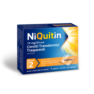 niquitin*7cer transd 14mg/24h bugiardino cod: 034283818 