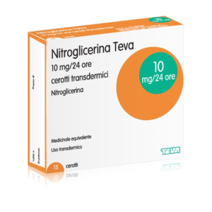 nitroglicerina te 15cer10mg/24 bugiardino cod: 041305020 