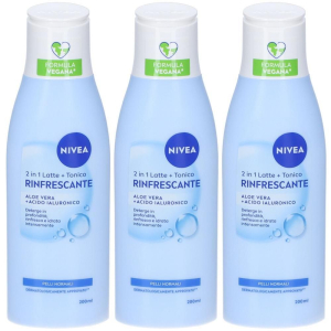Cerca Offerte di nivea 2 in 1 latte detergente tonico 3x200 ml e acquista online