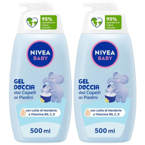 Cerca Offerte di nivea baby gel doccia dai capelli ai piedini 500 ml, detergente neonat e acquista online