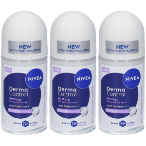 Cerca Offerte di nivea derma control restore deodorante roll-on per pelle sensibile 3x5 e acquista online