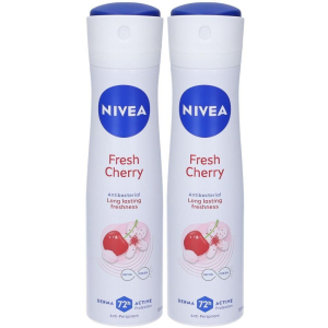 Cerca Offerte di nivea fresh cherry derma active deo spray 2x150 ml e acquista online
