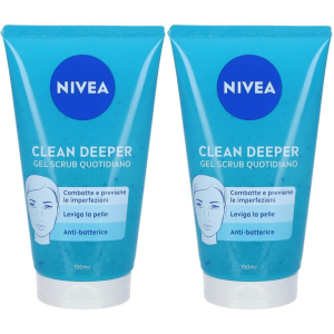 Cerca Offerte di nivea gel scrub quotidiano clean deeper 2x150 ml e acquista online
