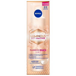 Cerca Offerte di nivea luminous fluido cc spf30 med e acquista online