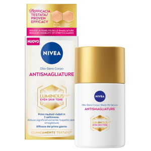 Nivea luminous olio siero anti smagliature 100 ml