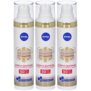 Cerca Offerte di nivea luminous630 anti-macchie fluido uv quotidiano spf50+ 3x40 ml e acquista online