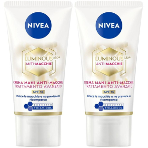 Cerca Offerte di nivea luminous630 crema mani anti-macchie trattamento avanzato spf 15 e acquista online