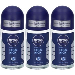Cerca Offerte di nivea men cool kick dedorante roll-on 3x50 ml e acquista online