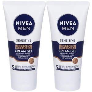 Cerca Offerte di nivea men sensitive viso e barba cream gel 50 ml, crema viso uomo per e acquista online