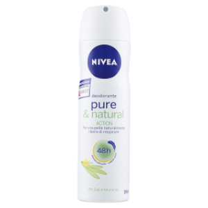nivea pure&natural spray 150ml bugiardino cod: 979043472 