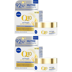 Cerca Offerte di nivea q10 anti-rughe extra nutriente crema giorno riparatrice spf 15 5 e acquista online