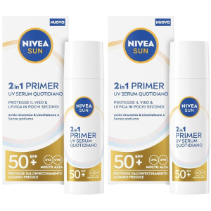 Cerca Offerte di nivea sun 2in1 primer uv serum quotidiano spf50+ 30 ml, siero viso con e acquista online