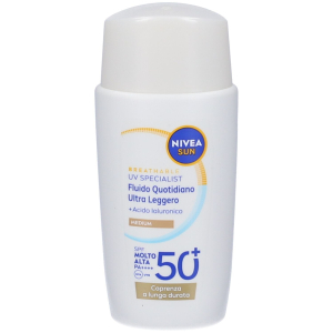 Cerca Offerte di nivea sun breath uv specific colore medium spf50+ 40 ml fluido viso per contrastare il fotoinvecchiamento e acquista online