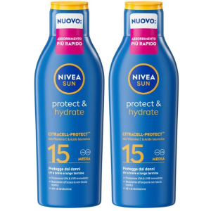 Cerca Offerte di nivea sun latte solare protect & hydrate spf15 200 ml, crema solare 15 e acquista online