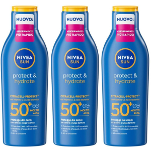 Cerca Offerte di nivea sun latte solare protect & hydrate spf50+ 200 ml, crema solare 5 e acquista online