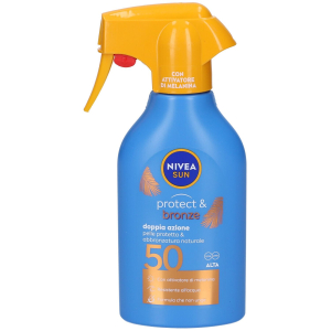 Cerca Offerte di nivea sun protect & bronze doppia azione spf50 200 ml spray latte solare alta protezione per abbronzatura graduale e acquista online