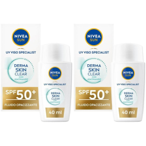 Cerca Offerte di nivea sun uv viso derma skin clear fp50+ 40 ml, crema solare viso anti e acquista online