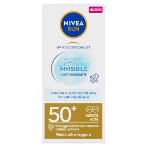Cerca Offerte di nivea sun viso fluido invisibile spf50+ 40 ml e acquista online