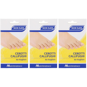 Cerca Offerte di nok san cerotti callifughi da ritagliare 3x2 pz cerotto e acquista online