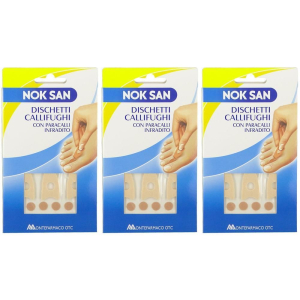 Cerca Offerte di nok san cerotti dischetti callifughi con paracalli infradito 1 pz cero e acquista online