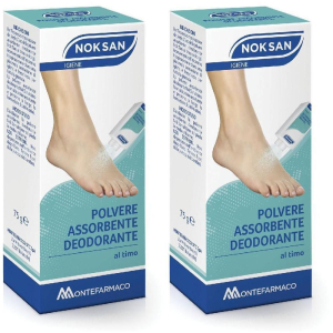 Cerca Offerte di nok san polvere assorbente deodorante 2x75 g e acquista online