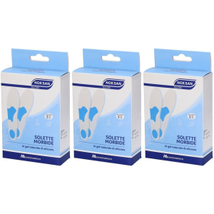 Cerca Offerte di noksan solette morbide in gel misura s - eu 37/38 3x2 st e acquista online
