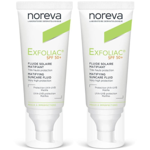 Cerca Offerte di noreva exfoliac® fluido solare opacizzante spf50+ 2x40 ml e acquista online